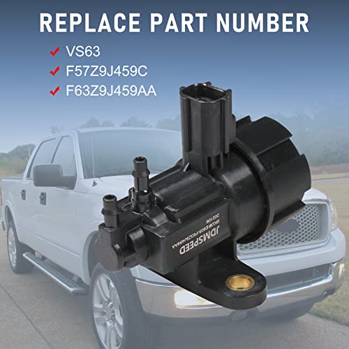 CARMOCAR EGR vacuum solenoid valve vs63 replacement for 1997-2008 Ford Contour F150 E150 E250 E350 Escape Expedition Explorer Taurus Lincoln Blackwood Navigator Mercury Cougar F57Z9J459C F63Z9J459AA - Image 4