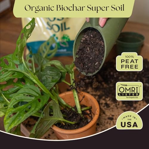 Rosy Soil Aroid Soil Potting Mix - Peat-Free, Microbially Active Biochar Powered Soil for Aroids - Superior Aeration & Drainage for Aroid Plants - Ideal for Indoor Gardening - 4 Quarts - Image 2