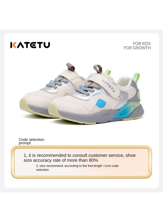 Foot Protection & Shock Absorption】kids' Athletic Shoes For Autumn, Campus Running Shoes, Basketball Shoes For Boys And Girls, Comfortable Walking Sneakers - Image 3