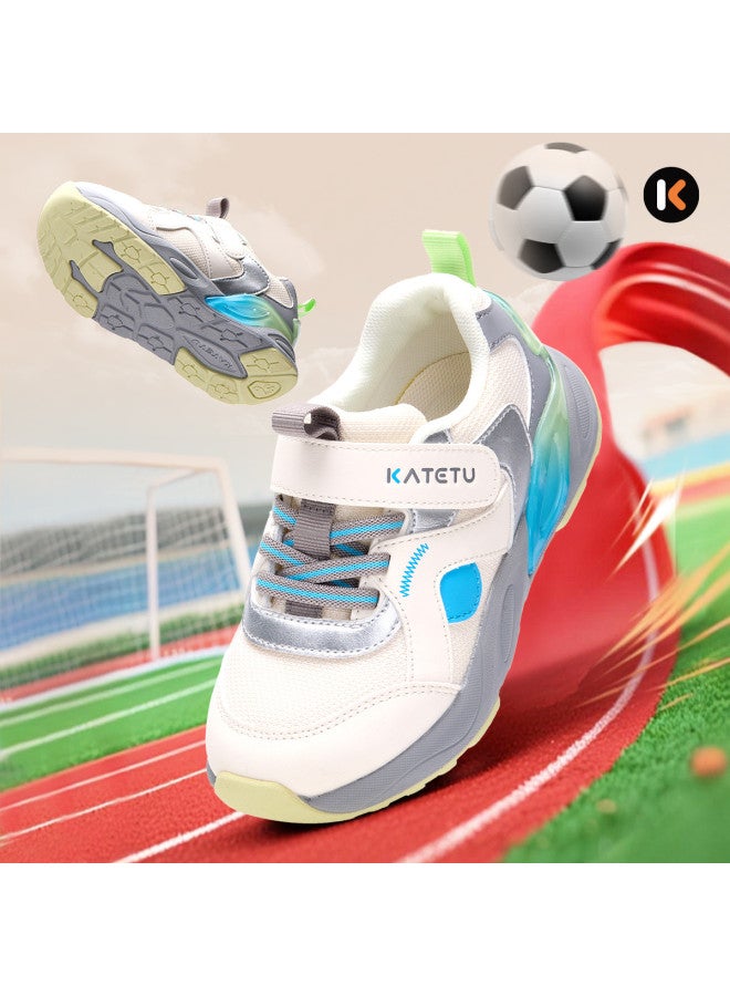 Foot Protection & Shock Absorption】kids' Athletic Shoes For Autumn, Campus Running Shoes, Basketball Shoes For Boys And Girls, Comfortable Walking Sneakers - Image 4