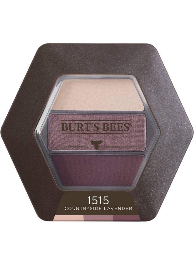 بيرتس بيز مجموعة ظلال العيون ثلاثية الألوان من Burt's Bees، مصنوعة من مكونات طبيعية 100%، لون الخزامى الريفي - 0.12 أونصة - Image 2