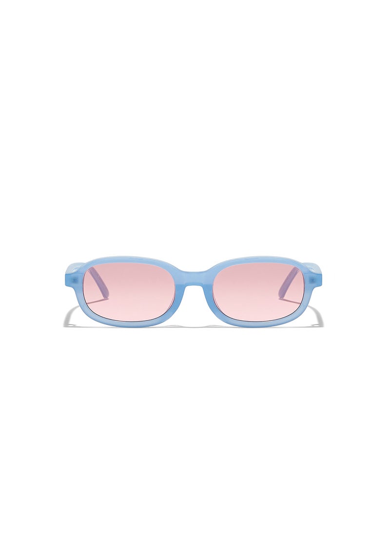 Blackout Ruby,Women Sunglasses, Rectangle Sunglasses, UV Protection: UV400 (Blue,Red)  - Image 2