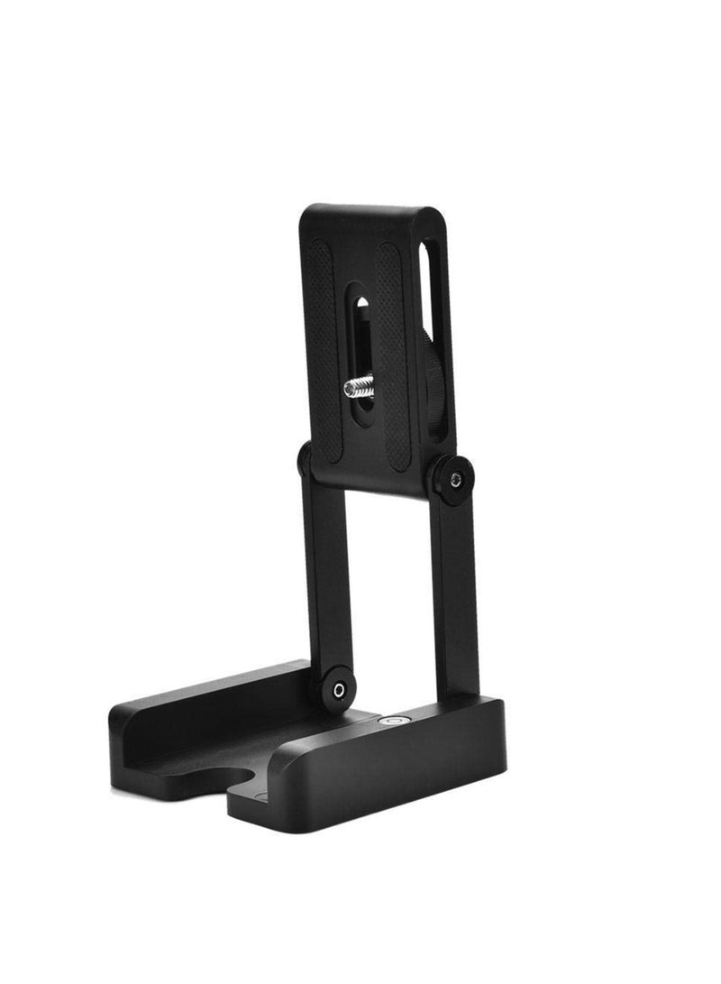 SYOSI Z Flex Tilt Tripod Head, Aluminum Alloy Folding Z Shape Tilt Pan Head Quick Release Plate Bracket for Nikon for Canon DSLR Cameras, Tripod Quick Release Plate - Image 2