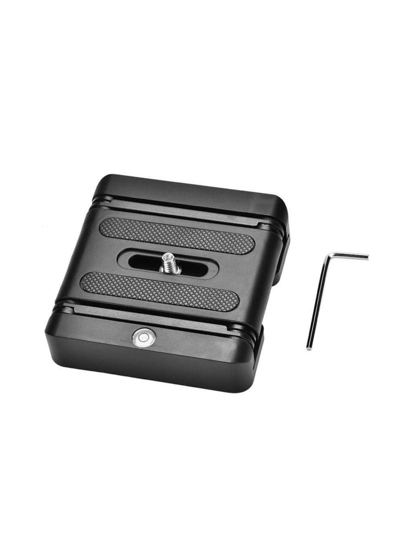 SYOSI Z Flex Tilt Tripod Head, Aluminum Alloy Folding Z Shape Tilt Pan Head Quick Release Plate Bracket for Nikon for Canon DSLR Cameras, Tripod Quick Release Plate - Image 4