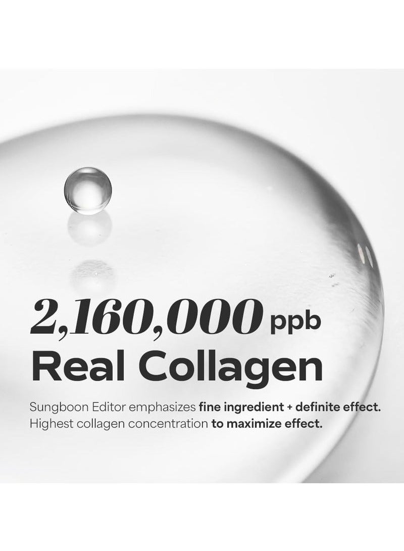 SUNGBOON EDITOR Tiktok Trend Items Wrinkle Free Boosting DUO: Deep Collagen Power Boosting Mask (4ea) & Deep Collagen Power Boosting Cream In Serum - Image 4