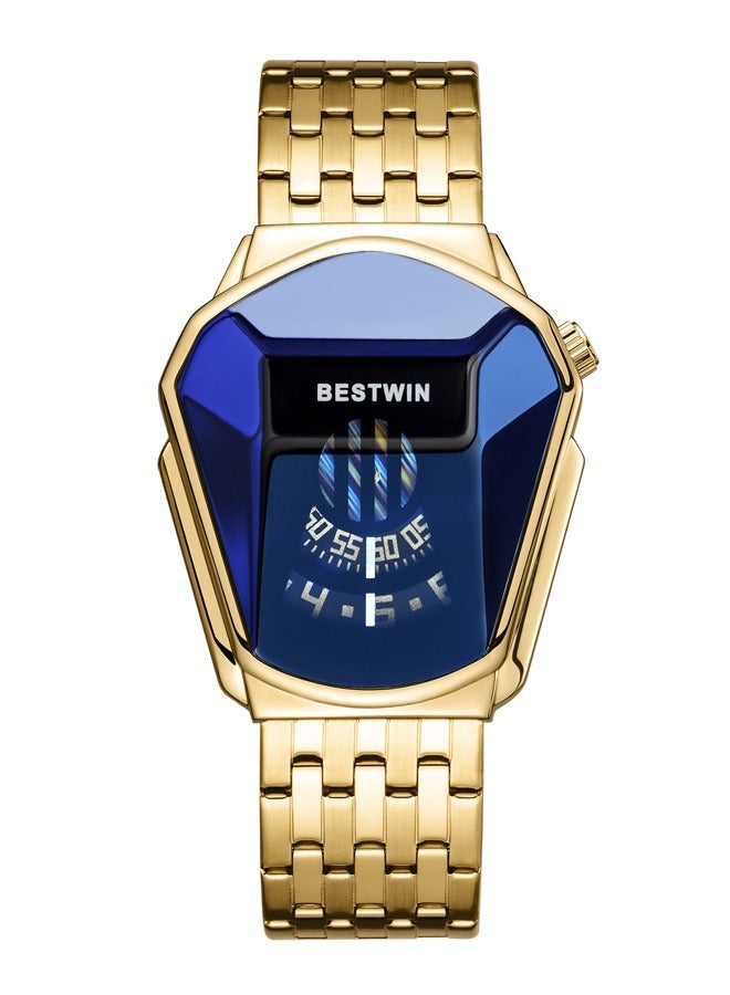 Bestwin Men's Stainless Steel Digital Watch - Image 1