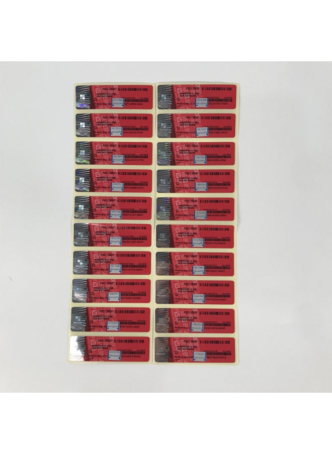 Generic Windows 10/11 Pro COA Label KEY Label Genuine KEY Global Code-Color:win 10 Pro  - Image 3