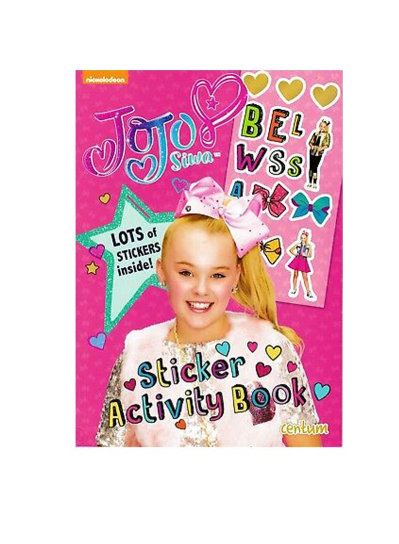 Jojo's diary book with stickers