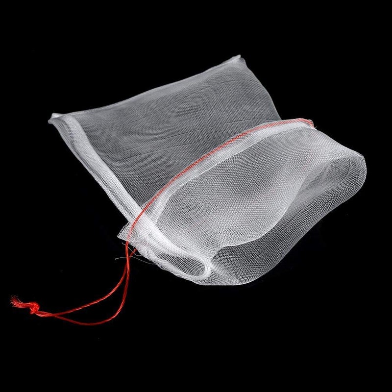 Daffodils Traders Reusable Produce Storage Bags for Transporting Fruits and Veggies Net Barrier Bag with Drawstring Reusable Nylon Mesh Garden Netting Protection Bag for PlantFruitFlower 120  - Image 2