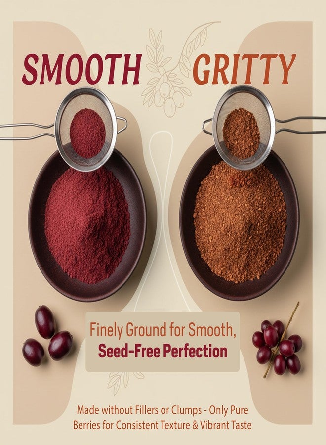 Golden Harvest Sumac Spice Powder | Non GMO | Tangy Lemon Like Taste | Ground Sumac Spice | Perfect For Seasoning, Salads, Marinades, Mediterranean & Middle-Eastern Cuisine, 5lbs (2.26kg) Bulk Pack - Image 4