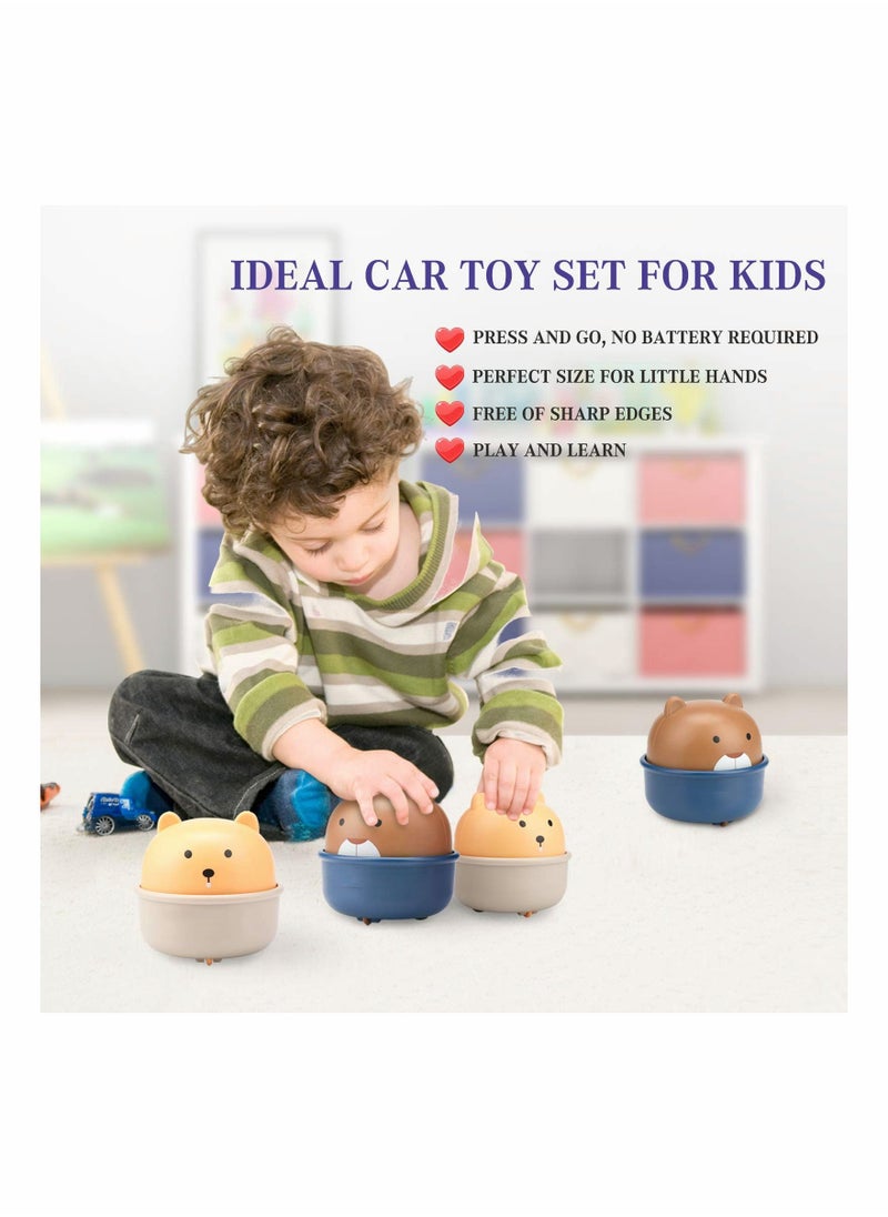 Toy Cars, Mini Baby Toy Car Wind Up Animal Toy Vehicles Set Press and Go Birthday for 1-4 Year Old Boys, Girls 2 Pack（Puppy + Bear） - pzsku/Z6DB7C26D4D1CF718DB85Z/45/_/1686295725/d249538c-2990-4b56-a1f0-26d969849d9d