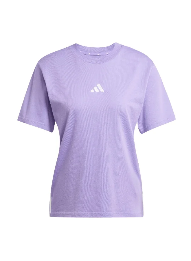 Adidas adidas essentials 3-stripes cotton women t-shirt