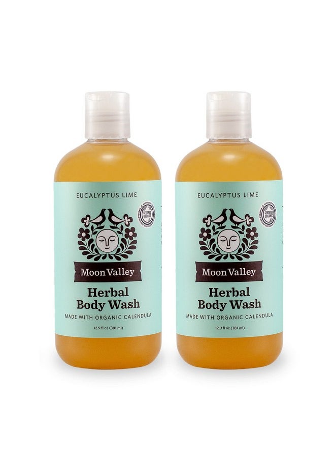 Herbal Body Wash Eucalyptus Lime By Moon Valley All Natural Ingredients No Parabens Vegan Moisturizing Essential Oils Two Pack - pzsku/Z6DB7DDE288FB8D62093FZ/45/_/1721904651/38651799-46e4-4c71-b968-f66528778e46