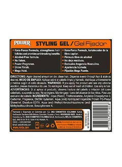 Rolda Power Styling Gel Hair Loss Control 17.6Oz  - Image 3
