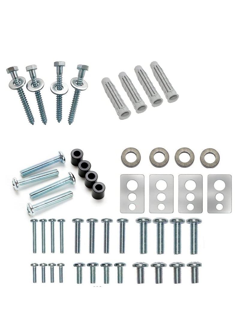 Lcd Led TV wall bracket for 32 inch to 65 fixed View Black - Image 3