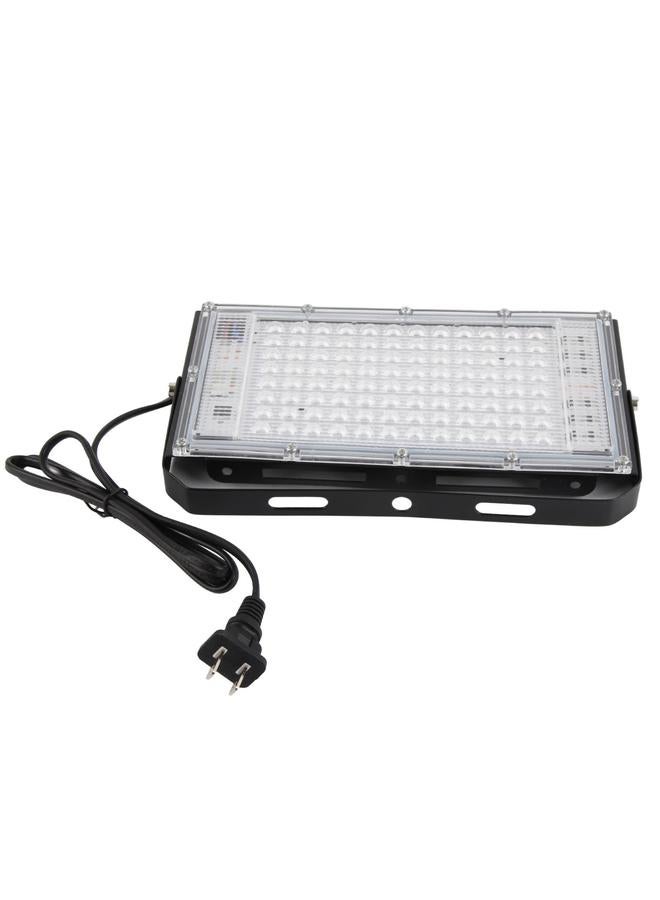 xozgdovg 395nm 100W UV Flood Light IP66 Waterproof Flood Lighting for Indoor Outdoor Parties Stage Party Supplies  Decorations US Plug 110V - Image 1