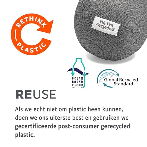 Mastrad Full Circle Clean Team Brush & DustPan Set, White & Grey - Image 5