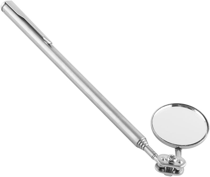 Aramox Telescoping Inspection Mirror, 30mm & 50mm, Vehicle Repairing, Water 360 Rotation, Silver - Image 2