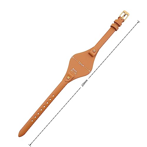 SANDEIN Watch Band Compatible with Fossil, Women 8mm Soft Leather Replacement Wrist Strap for Fossil ES3077 ES3148 ES3262 and ES4119 ES4176 Series Watch Straps - Image 4