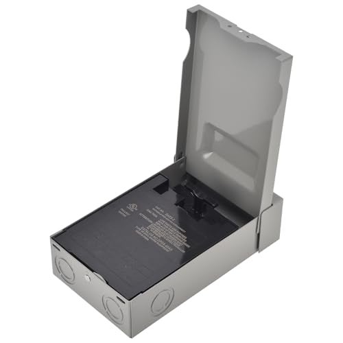 cnaodun AC Disconnect Box Outdoor, CNAODUN 60 Amp Disconnect 120/240 Volt 2 Pole 1 Phase 3wire Waterproof Pull Out Switch Metal Box for Air Conditioner Non-Fused UL Listed - Image 1