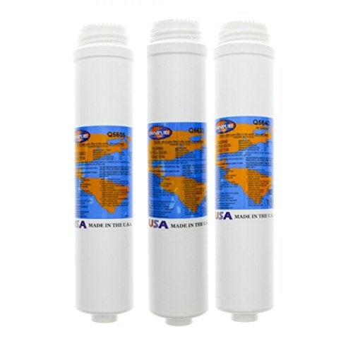 Omnipure Q5605 Q5633 Q5640 Replacement Sediment Carbon Filter Cartridge Set - Image 1