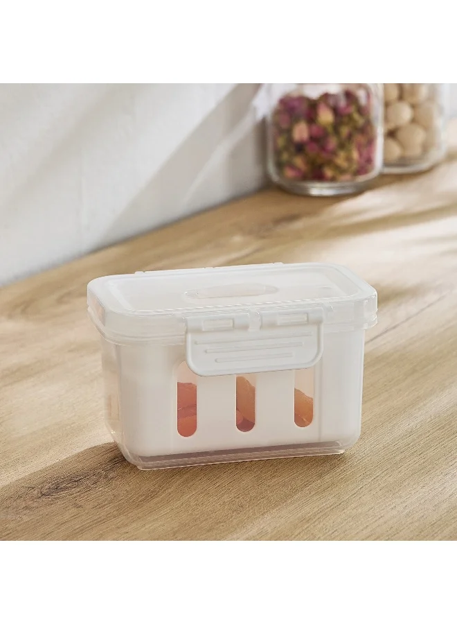 Home Box Sistematico Clip Lock Canister with Drainage - 450 ml