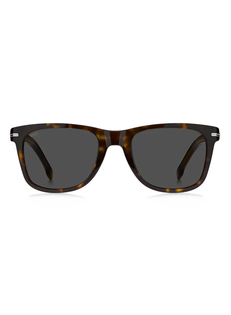 BOSS Men's UV Protection Sunglasses Boss 1508/S Black 42.5 - Lens Size: 52 Mm
