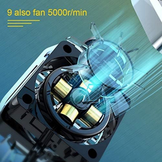 Mobile Phone Radiator Fan Mobile Phone Cooler Anchor Same Live Cooling Artifact(D) - Image 3