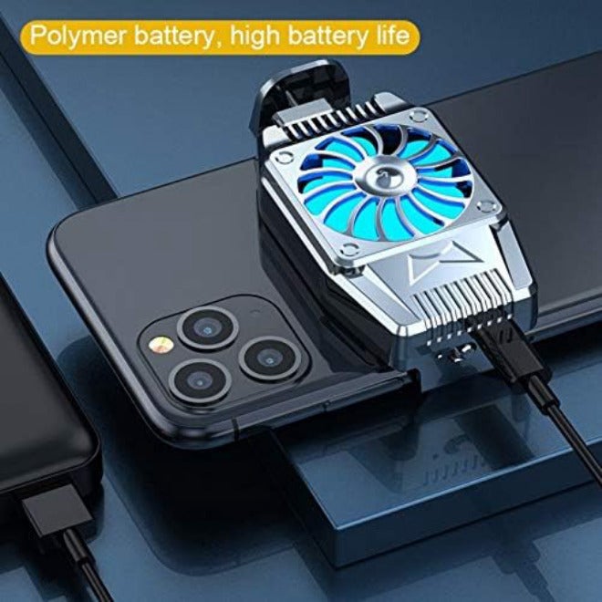 Mobile Phone Radiator Fan Mobile Phone Cooler Anchor Same Live Cooling Artifact(D) - Image 4