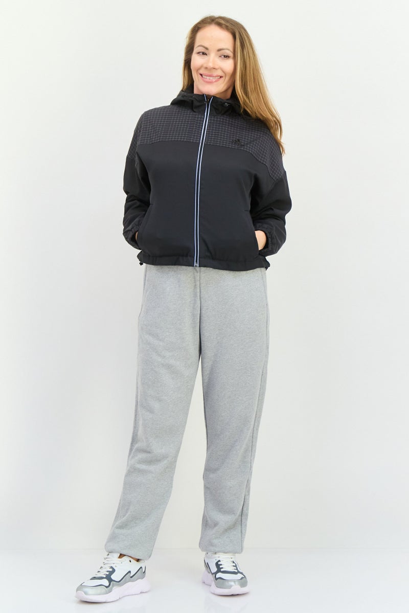 Adidas Women Spots Wear Fit Long Sleeve Outdoor Jacket ,Black - Image 4