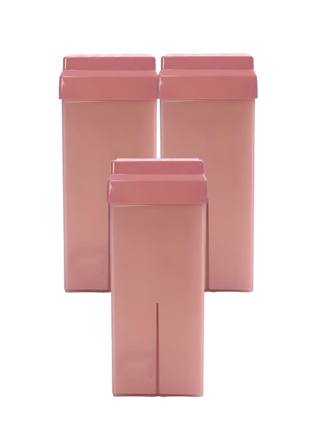 SkinSystem 3 Pieces Skin System Roll Wax Titanium Rose 100ml - Image 1
