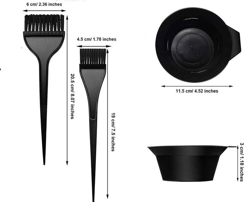 Leticia Highlight Caps Set for Color Hair Professional Reusable Highlighting Caps with Hooks4 Crocodile Clips For Hair1 Hair Bowel2 Hair Brush for Man Women - Image 2