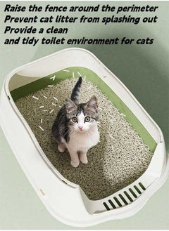 Berma Baby Extra Large Cat Litter Box Disinfection Deodorization Splash Proof Fully Enclosed Cat Toilet  - Image 3
