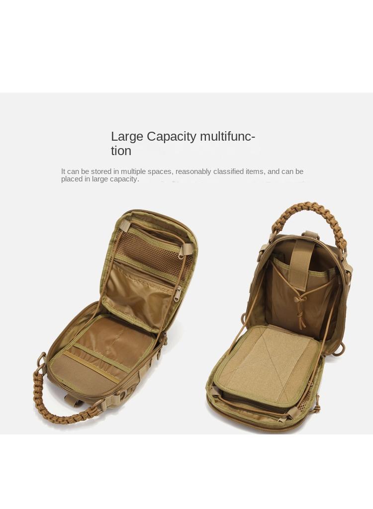 Y&D Multi functional Outdoor Sports One Shoulder Diagonal Waterproof Chest Bag  - Image 4