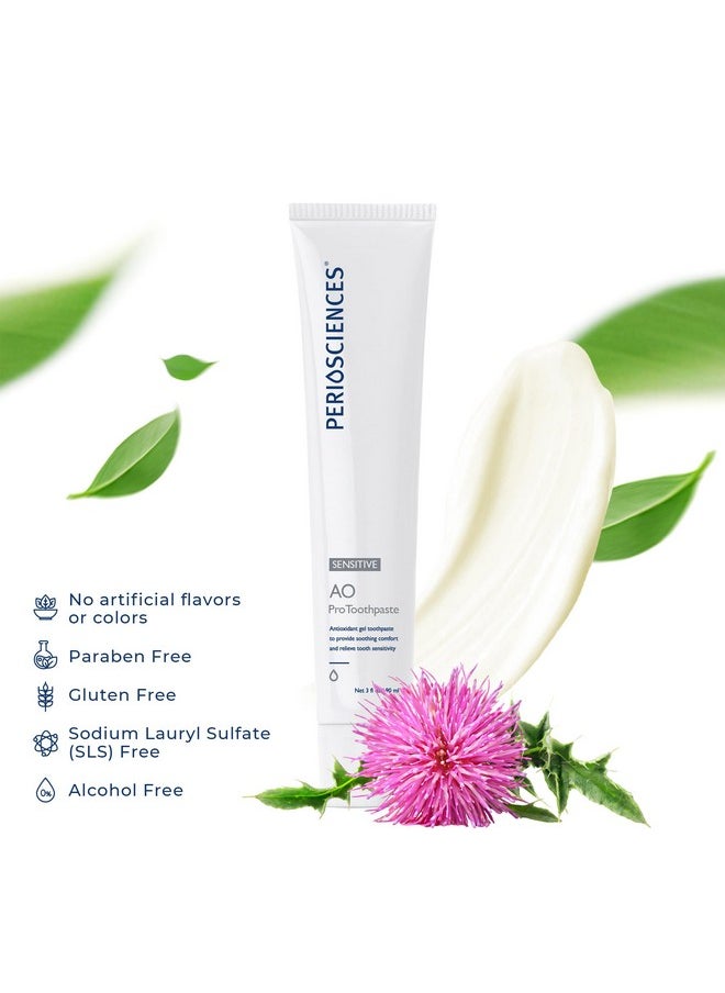 PerioSciences - Ao Pro Sensitive Toothpaste With Nano Hydroxyapatite Reduces Sensitivity Remineralizing 3 Fl Oz / 90Ml - Image 1