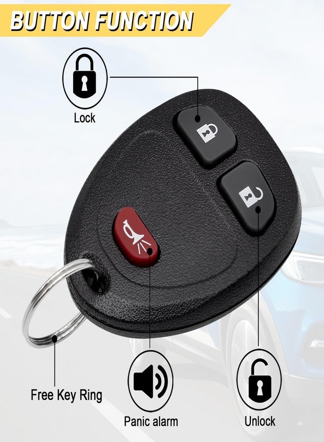 Vurkcy Key Fob Replacement for 2007-2010 GMC Acadia, OUC60270, OUC60221, 2pcs - Image 3