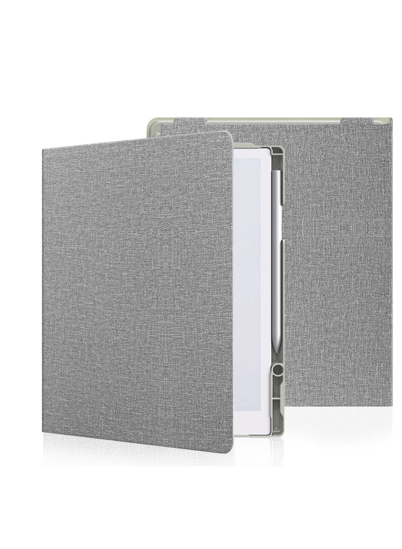 My Choice Folding Case Cover with Pen Slot for Remarkable 2 10.3inch- Grey - Image 2