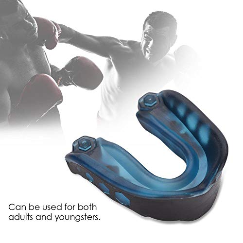 TARSHYRY Teeth Protector, Boxing Mouth Guard,Professional Teeth Protector Mouth Anti Grinding Teeth Protectors Gum Shield Karate Boxing For Teeth Grinding Guards Protection Tool (Blue) - Image 4
