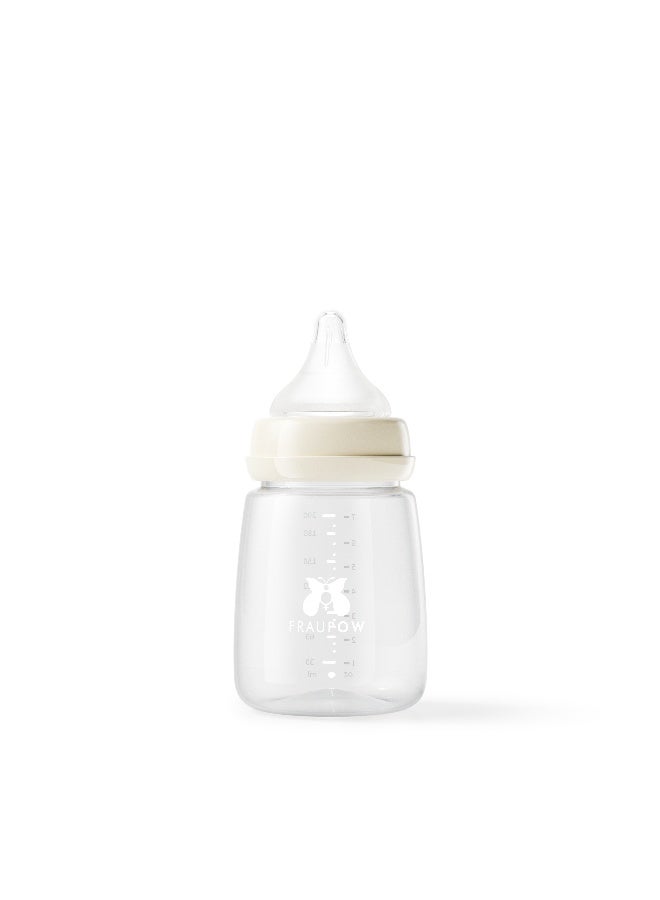 Fraupow Combi-Feed Baby Bottles | Pack of 3 | 200ml Anti-Colic Baby Bottle with Slow Flow Breast Teat | Reduces Nipple Confusion | Award Winning Baby Feeding Essentials | Includes Midwife Consultation