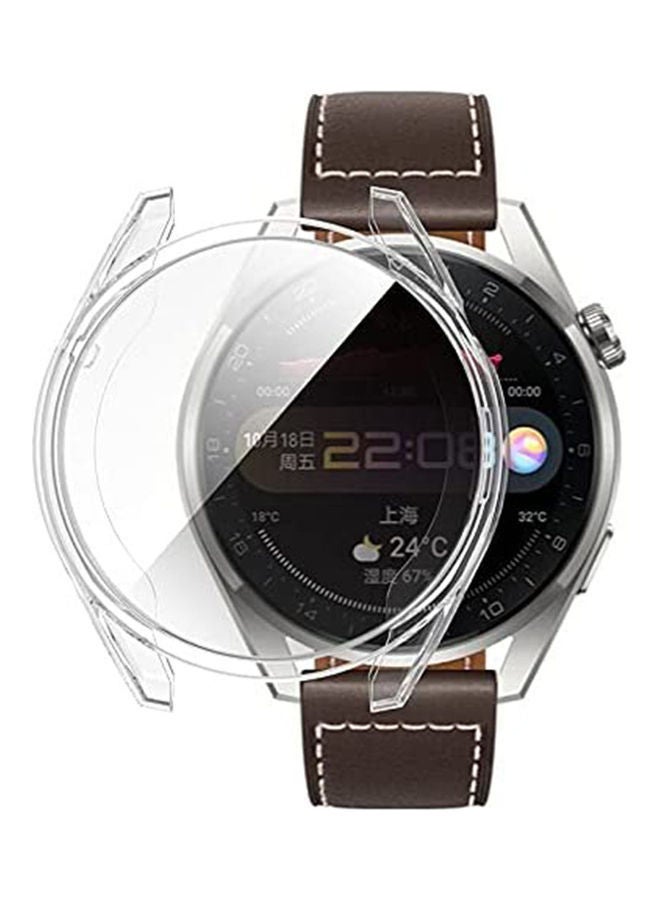 NIBEMINENT Screen Protector Case For HUAWEI Watch 3/Watch 3 Pro Clear  - Image 1