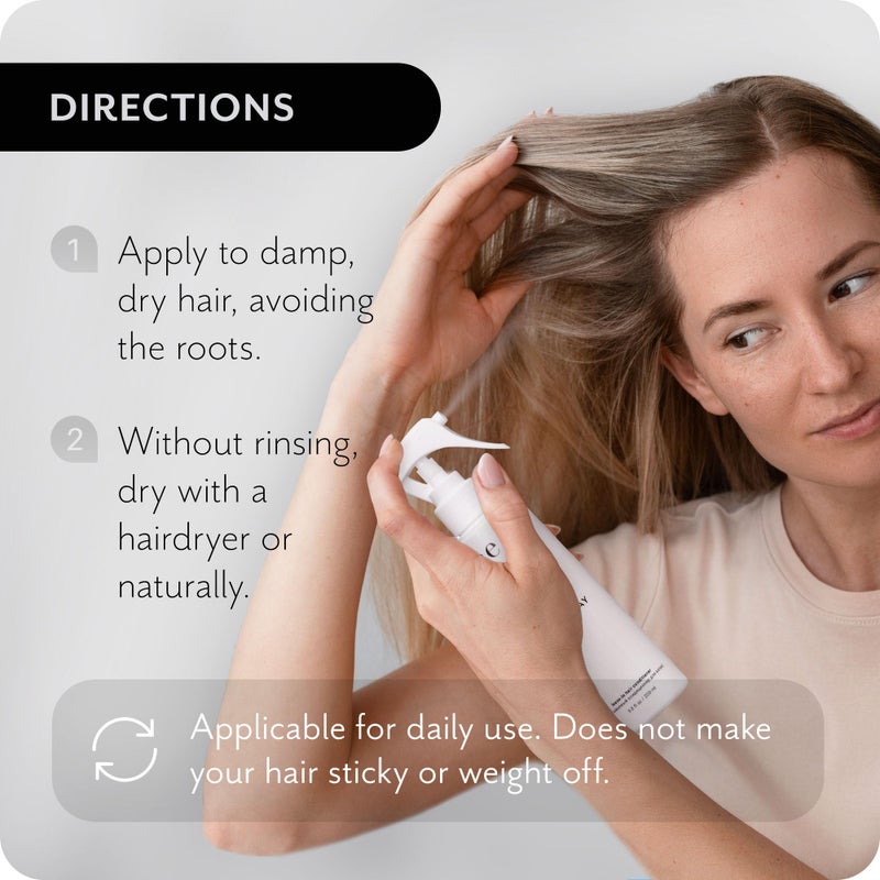 The Act Everyday Leave In Hair Conditioner Spray, Anti-Static, Nourishing, Hydrating Leave-in Cream Spray, Heat Protectant for Hair, Strengthening, Frizz Control, All Hair Types, 6.8 fl oz - Image 4
