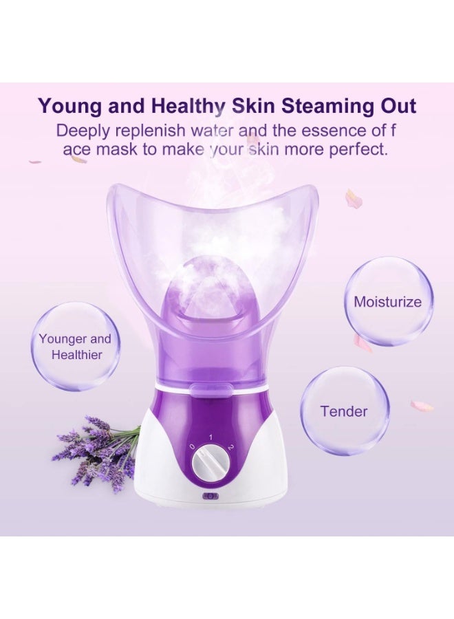 BEYTOR Home Spa Facial Steamer – Nano-Ionic Mist Face Sauna, Deep Cleansing & Hydrating, Professional Skin Care Device – Salon Quality at Home - Image 2
