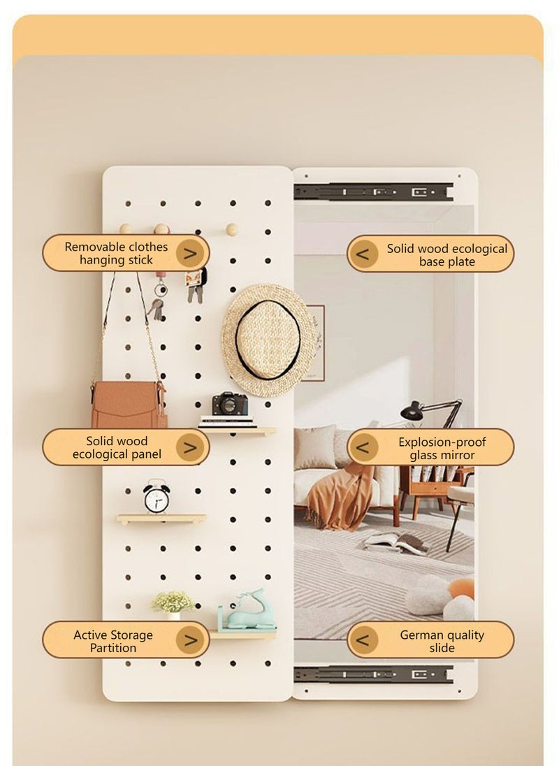 Sharpdo Porch Furniture Sliding Entrance Dressing Mirror 30*120cm - Image 4