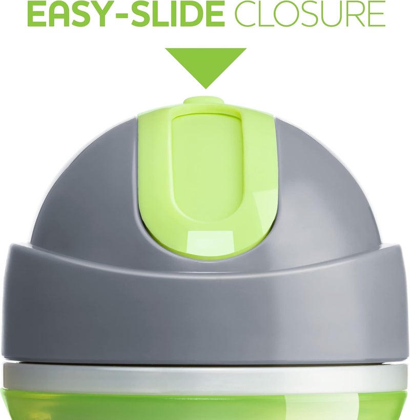 Chicco 9oz. Double-Wall Insulated Flip-Top Sippy Cup with Silicone Straw and Spill-Free Lid - Image 4