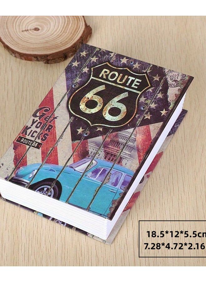 Medium Secure Dictionary Money Hide Box With Key Lock Portable Safe For Cash Jewelry Passports - Image 1