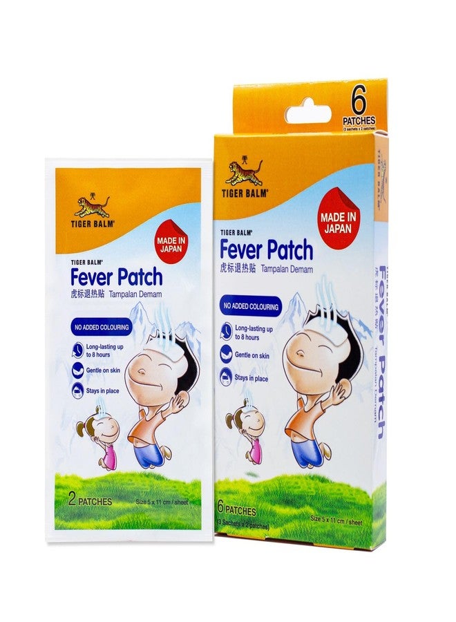 Tiger Balm Fever Patch | Cooling Relief for Fever & Discomfort | Long-Lasting Up to 8 Hours | Gentle on Skin | No Added Colouring | 6 Patches - Image 3