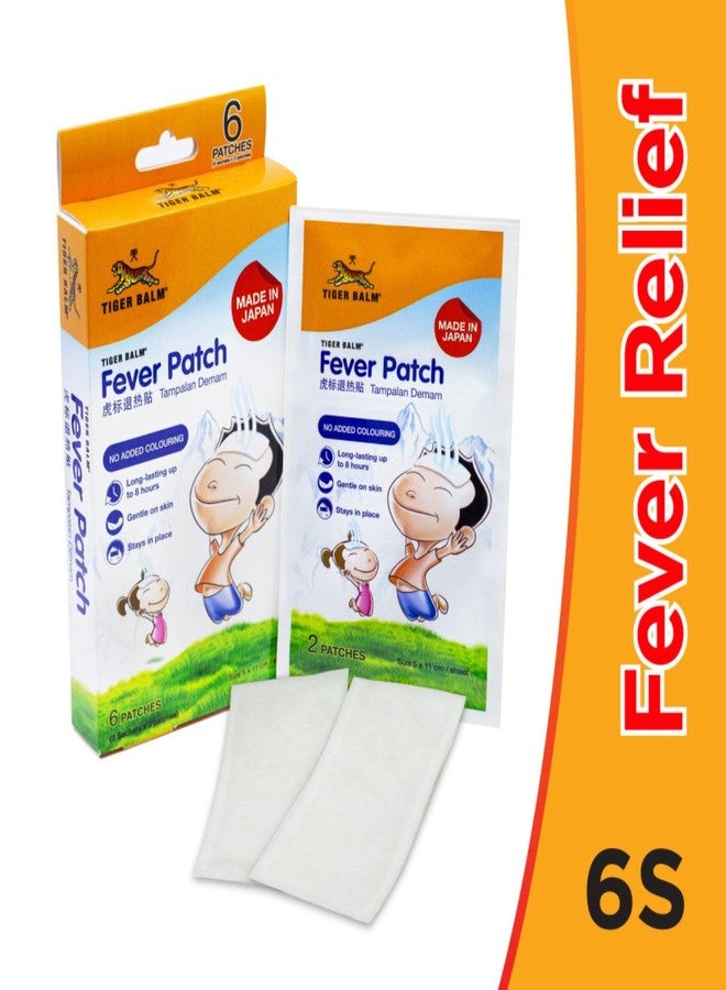 Tiger Balm Fever Patch | Cooling Relief for Fever & Discomfort | Long-Lasting Up to 8 Hours | Gentle on Skin | No Added Colouring | 6 Patches - Image 2
