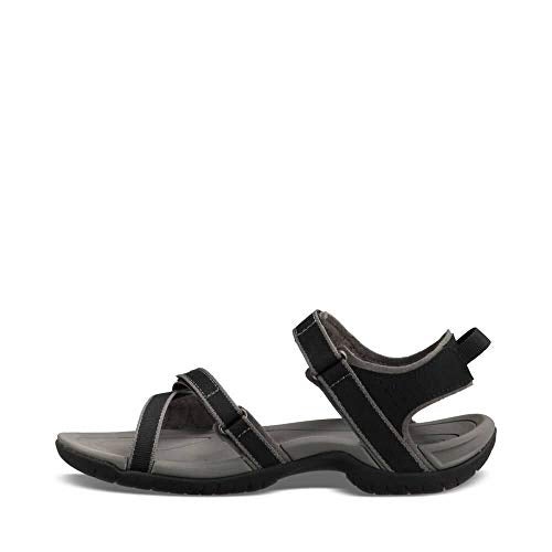 Teva womens W Verra Sandal, Black/Grey, 8.5 US - Image 3