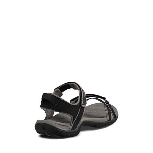 Teva womens W Verra Sandal, Black/Grey, 8.5 US - Image 4