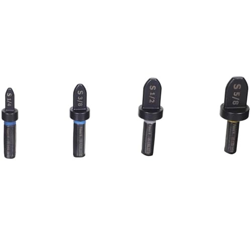 Spin Tools 4000 4-Piece Drill Bit Swaging Tool Set 1/4, 3/8, 1/2, 5/8-Inch - Image 5